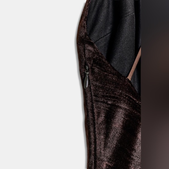 NWT viral Zara velvet fringe dress-Sold Out - Picture 5 of 8